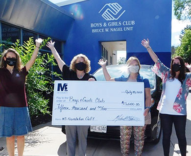 Donation to Boys and Girls Club