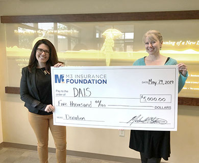M3 donation to DAIS