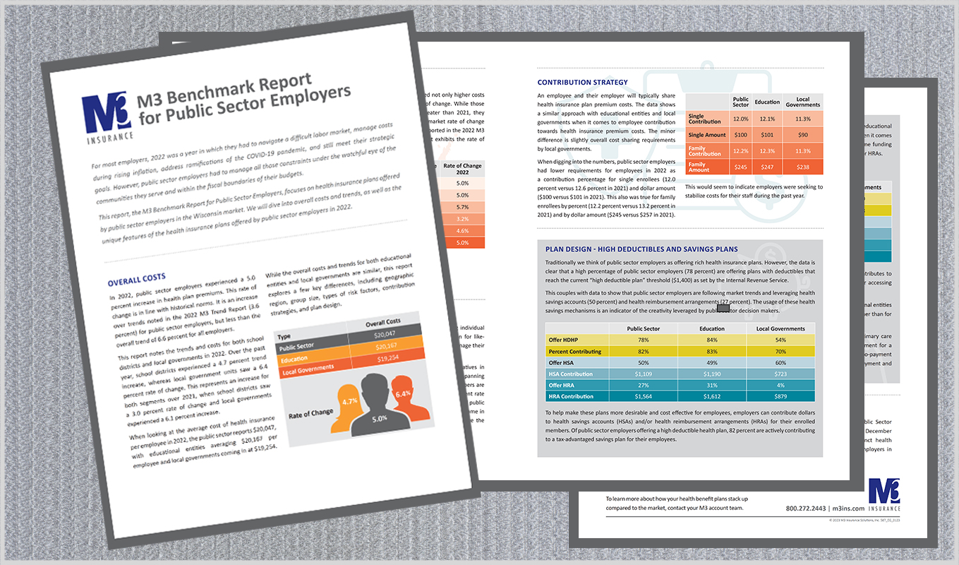 2023 Benchmark Report For Public Sector Employers M3 Insurance