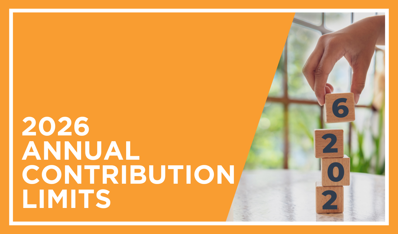 2026 contribution limits graphic