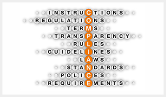 Compliance_Dot Word Cross Image